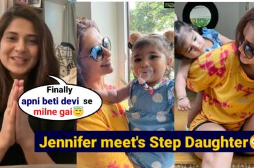 Jennifer Winget Meet's Ex Husband Karan & Bipasha Basu's Daughter Devi