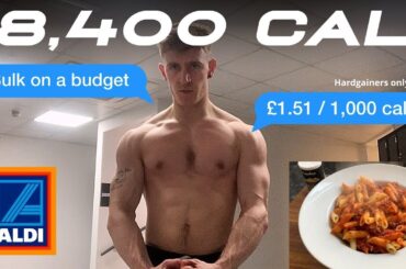 Full day of bulking for skinny guys (Cheap high calorie diet)