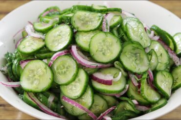 Cucumber Salad Recipe