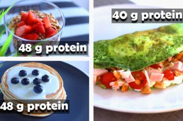 4 high protein breakfast for weight loss