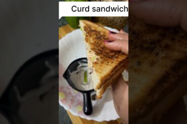sandwich healthy curd sandwich tea time or breakfast sandwich recipe#shorts#youtubeshorts