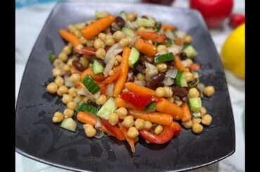 Protein Salad Recipe For Weight Loss | Healthy Salad Recipes #cookingchannel #4k #happycookingtoyou