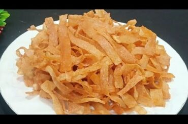 New Style Potato Snacks Recipe! Its So Delicious! How To Make Potato Chips! Chips Recipe! French Fry