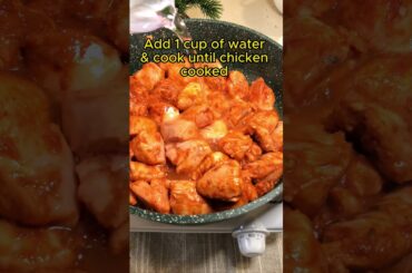 Healthy Butter Chicken Recipe for Weight Loss | Dairy-Free Delight! #youtubeshortsvideos  #recipe