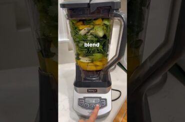 Green Juice Recipe in a Blender #greenjuice #juicing #healthy #heal #healingfood #greens #weightloss