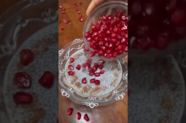 Chia Seed Pudding ! Weight loss Recipe for Breakfast #shorts #yt #viral #healthy #reels #chiaseeds