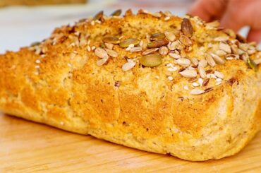 Mischen Sie Haferflocken mit Joghurt, das einfachste Haferflockenbrotrezept der Welt 293