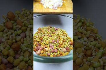 Healthy Breakfast Recipe #shorts #asmr #healthy #sprouts