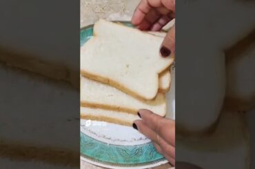 easy bread Sandwiches Recipe | Easy breakfast recipe | #shorts #shortvideo #trending #viral