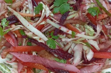 Super Healthy Salad Recipe In Hindi | Green Vegetable salad | Pure Veg ||