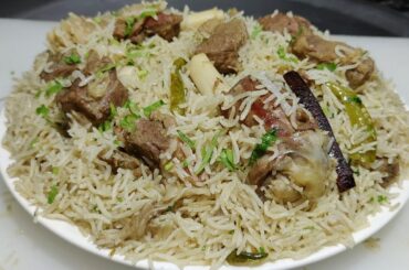 Degi Style White Mutton Pulao Recipe | Friday Special recipe | 2023 | Behari Kitchen