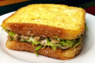 French Toast Breakfast Sandwich Recipe | Quick Breakfast recipe in 10 minutes | Toast Recipe