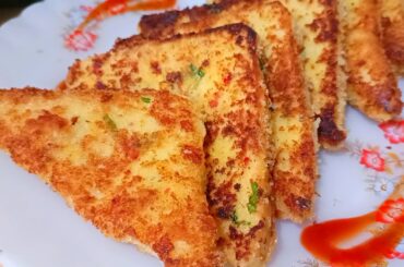5mins Masala French Toast | bread snacks | bread recipes | masala bread slice | bread breakfast