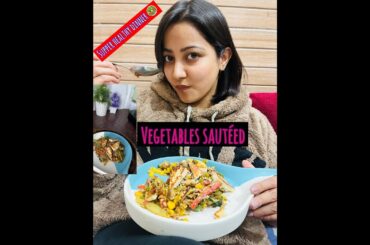Sauteed Vegetables || Healthy Salad for weight loss || Protein Salad #sauteedvegetables #salad #yt