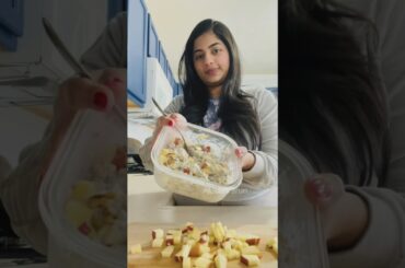 5 mins lo HEALTHY breakfast #overnightoats #akhilavarun #minivlog #teluguvlogsfromusa #foodvlog