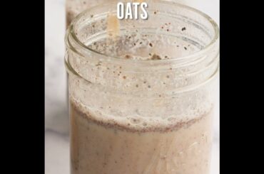 Apple Pie Overnight Oatmeal #applepie #oatmeal #breakfast #healthy #realfood #recipes #healthyfood