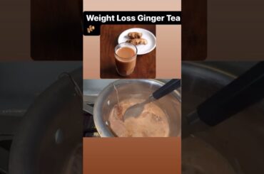 Healthy Ginger Chai | weight loss#ytshorts #ytshortsindia #ytviral #australia #telugu #weightloss