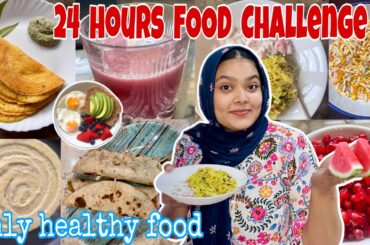 I Cooked And Ate Only Healthy Food Recipes For 24 Hours!! | Yasmin Khan