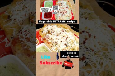 School LUNCH BOX breakfast recipe #shorts #uttapam #southindianfood #breakfast#streetfood