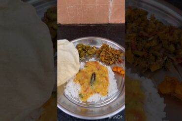 #shorts #youtubeshorts Veg Meals/Veg Thali/Simple Lunch ideas/Easy Lunch recipe/Veg Thali