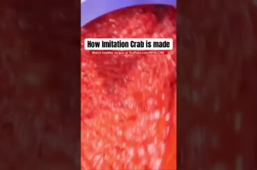 Thoughts on Imitation Crab? Watch @MYALCHE healthy recipes