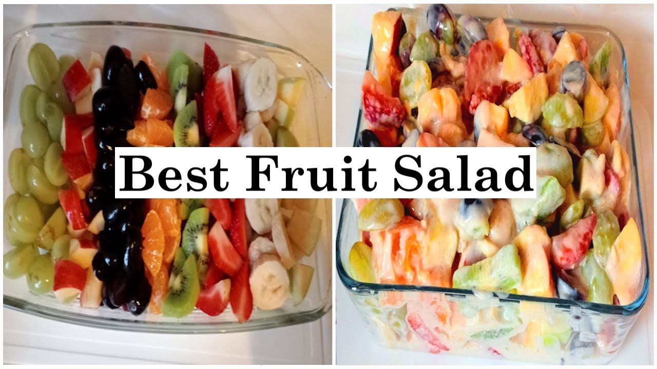 Healthy Fruit Salad / How to Make the Best Fruit Salad Recipe / Creamy Fruit Salad Healthy Fruit Salad / How to Make the Best Fruit Salad Recipe / Creamy Fruit Salad