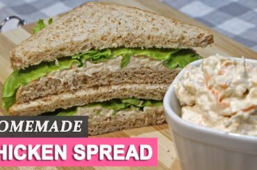 HOMEMADE CHICKEN SANDWICH SPREAD | HUNGRY MOM COOKING
