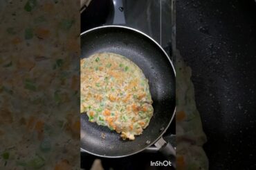 HEALTHY OATS VEGETABLE OMLETTE || HEALTHY BREAKFAST RECIPE || OPEN COOKIPEDIA