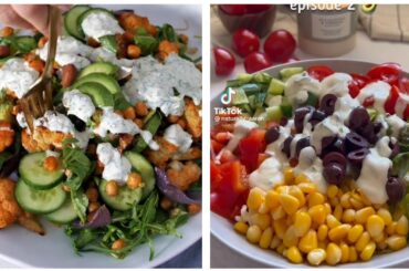 HEALTHY SALAD RECIPES/SALAD RECIPES TIKTOK COMPILATION