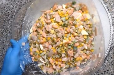 Amazing Christmas salad my family loved it #healthy salad recipe #meilleure recette de salade #salad