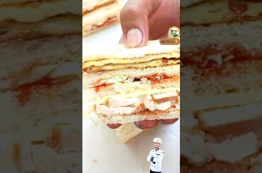 How to make Chicken Tikka Club Sandwich//Kids specil Recipes//yumme snacks//evning snacks