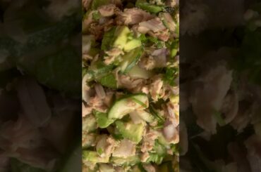 Easy Healthy Avocado Tuna Salad Recipe