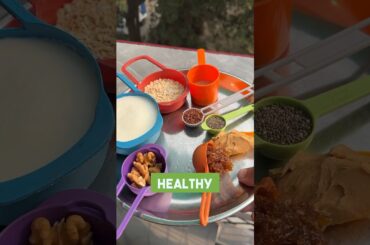 Healthy & sugar free oatmeal recipe for breakfast #youtube #food #gymfood #healthyrecipes