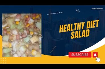 healthy diet salad recipe | full of nutrition | best healthy salad by cuisine heaven |