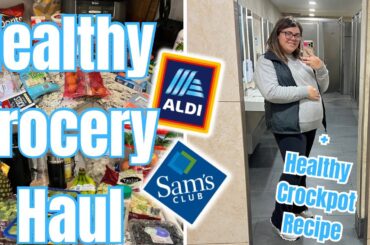 New Years Reset Grocery Haul + Healthy Crockpot Recipe | DITL