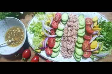 weight loss best easy Healthy tuna salad spicy sauce honey and mustard food recipes