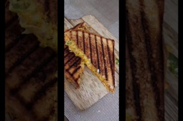 Veg Sandwich || Cafe Style Grill sandwich #shorts #youtubeshorts #vegsandwich #shortsfeed