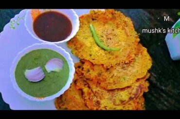 5-MINUTES OATS CHILA Recipe for Weight Loss | Healthy Breakfast Recipe Oats chilla for weight