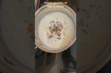 Healthy food recipe of sabudana for weight gain    #bhfyp #food #healthylifestyle #recipe #diet