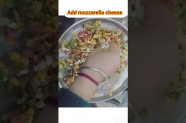 Aaj ki receipe: Healthy vegetable cheese sandwich #shorts #youtubeshorts #trendingshorts #easyrecipe