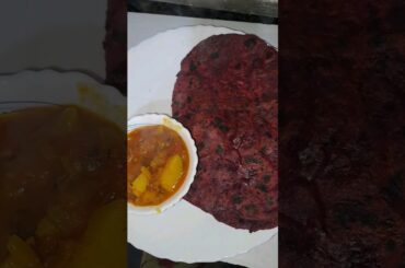 red chapati #food #cooking #recipe #foodie #healthy #cook #roti #viralvideos #chapati #mummyskitchen