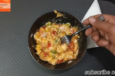 Secret Recipe for Delicious Homemade White Sauce Pasta & Healthy Salad