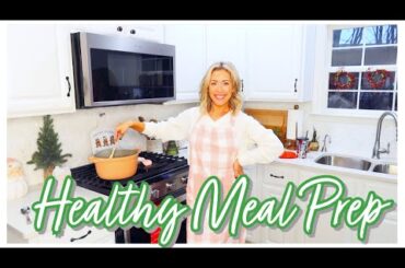 2024 HEALTHY MEAL PREP COOK WITH ME! @BriannaK