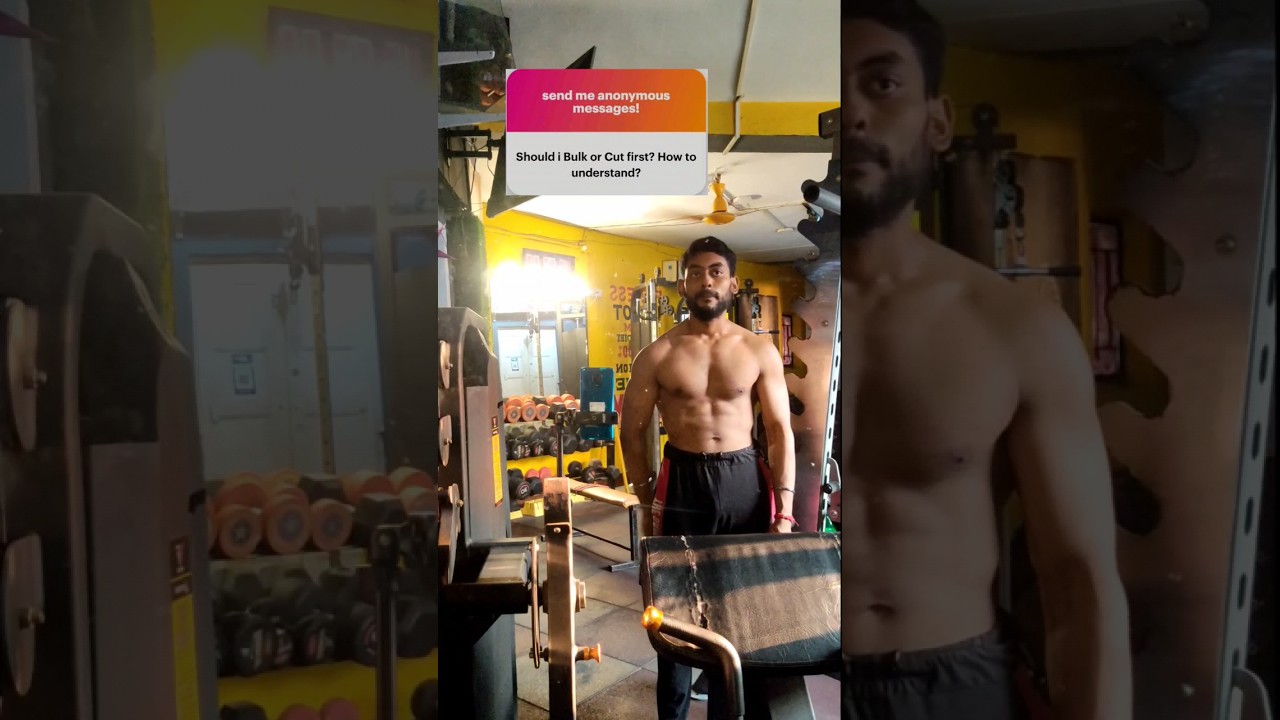 bulk or cut first? how to do body recomposition? skinny fat problems?#shorts #bodybuilding #trending bulk or cut first? how to do body recomposition? skinny fat problems?#shorts #bodybuilding #trending