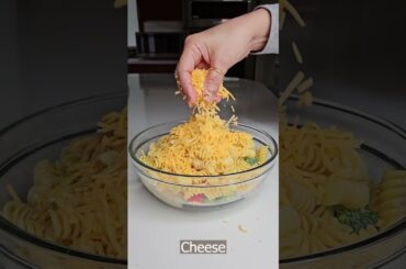 Healthy Quick Dinner Recipe! #shorts #broccoli #pasta #cheesy