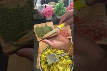 Easy and Quick Breakfast Recipe | | Healthy and Tasty Brown Bread Sandwich #shorts #sandwich