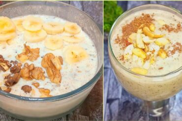 2 Oats Recipes For Breakfast | Weight Loss Recipes | Healthy Breakfast Recipes | Appu's Cuisine