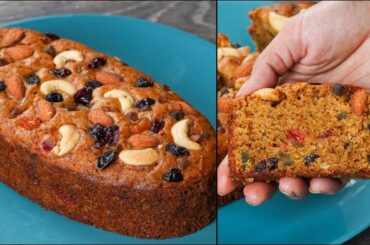 Healthy Plum Cake Recipe | No Sugar No Maida Christmas Cake Recipe | Jaggery Christmas Cake Recipe