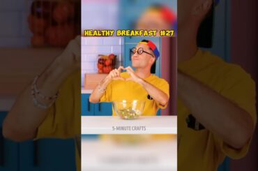 healthy breakfast recipes #27 @5MinuteCraftsYouTube #ideas #craft #breakfast #shorts