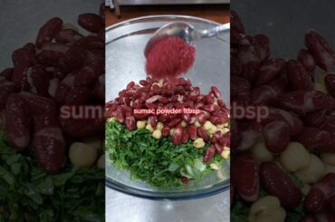 Lebanese beans salad #yummy #short #satisfying #trending #delicious #healthysalad #easyrecipe